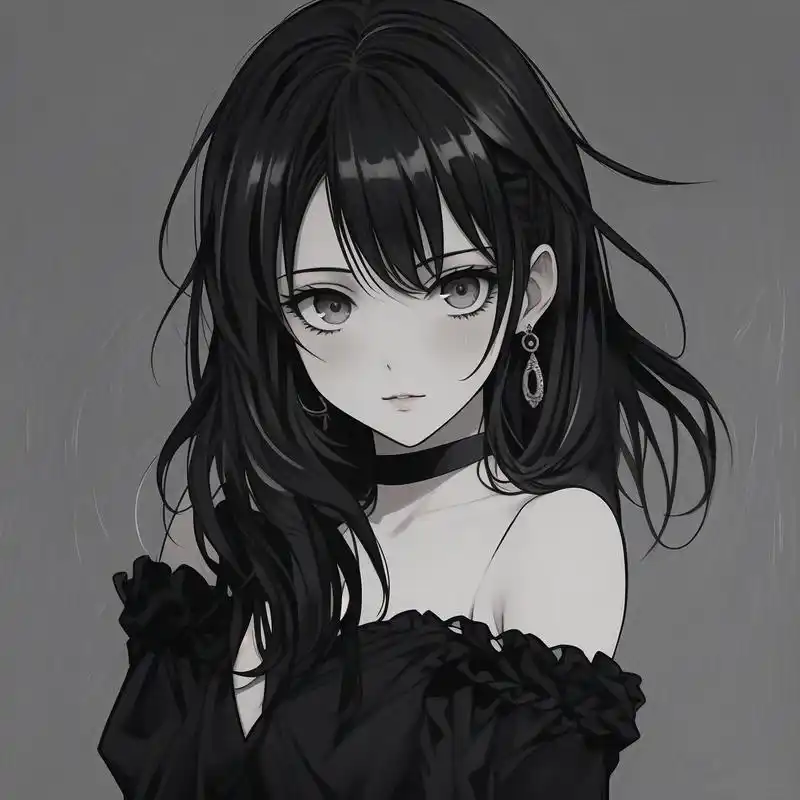 暗黑系女生头像,又a又飒94 暗黑系列女生头像来喽,这种头像真的又a