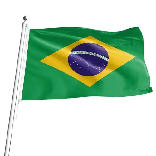 巴西国旗 2号3号4号5号旗帜世界各国国旗 户外室内挂旗