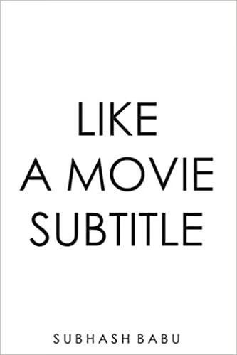 预订 like a movie subtitle