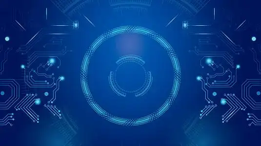 电路板科技背景图