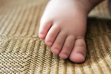 可爱的宝宝小脚丫 婴儿