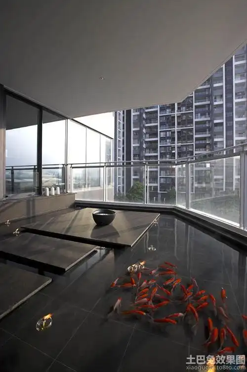 阳台玻璃护拦设计效果图