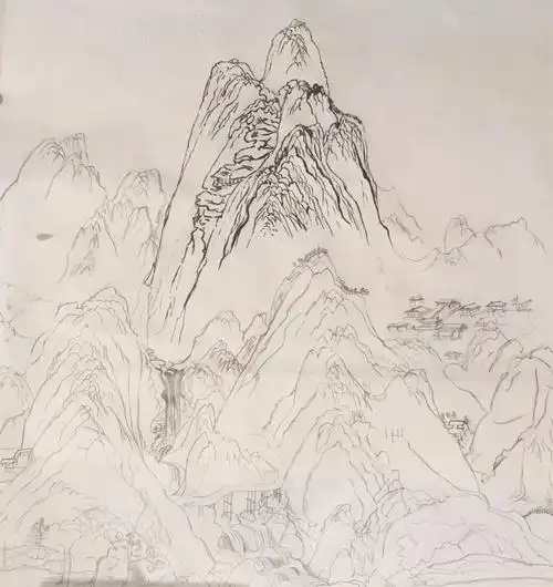 临摹宋画千里江山图(副本)