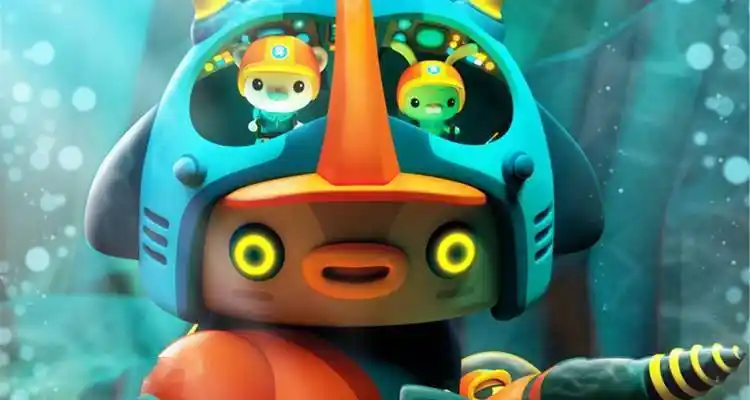 《海底小纵队:火焰之环》全新舰艇酷炫亮相 萌娃欢喜提前过节_火山