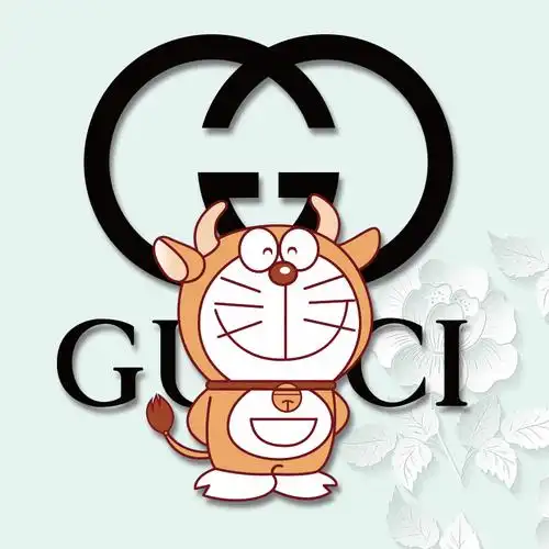 2021新款烫画牛年哆啦a梦机器猫联名潮牌gu热转印烫画贴柯式烫画