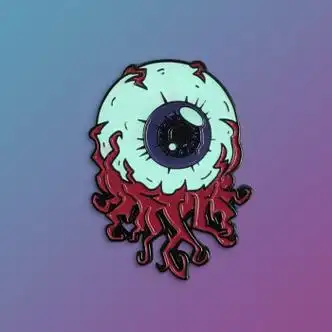 玩思乐克苏鲁周边挂件游戏饥荒徽章泰拉瑞亚礼品克苏鲁之眼胸针万圣节