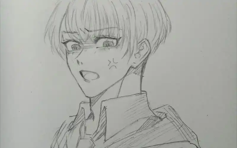 一个生气的德拉科!