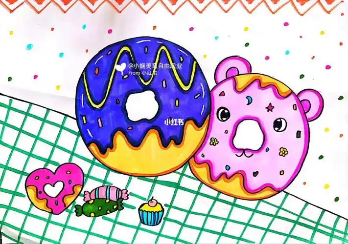 儿童创意美术  #画画的日常  #幼儿创意美术  #少儿美术  #甜甜