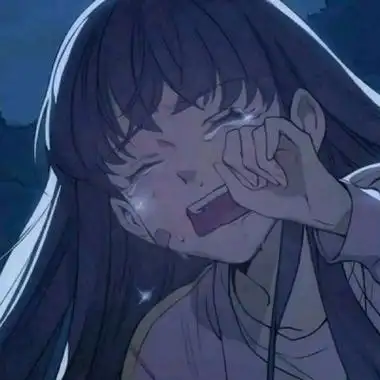 女生伤感头像流泪动漫高清绝望的动漫头像女生伤心流泪图片