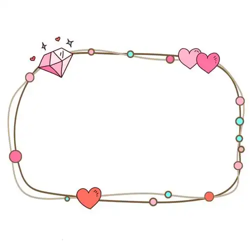 边框素材卡通手绘抠图