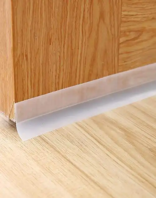 水木娃娃良品自粘型门窗门缝门底密封条防风防尘隔音密封条1米(3入