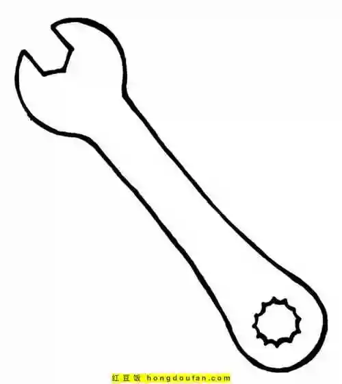 11张电动工具手动工具卡通简笔画!