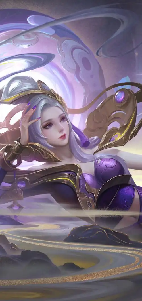 甄姬鼠年限定皮肤 幽恒 高清无水印