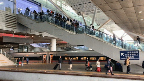 深圳北高铁站春运指南360无死角的骚操作