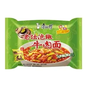 康师傅经典老坛泡椒牛肉面103g【6900873 237807】