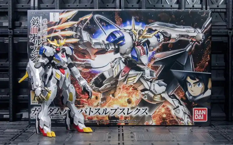 【万代hg】 铁血孤儿-033 普通版 巴巴托斯高达天狼型帝王形态_哔哩