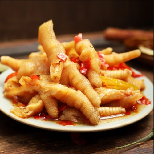 袁方食品柠檬凤爪脱骨商用酸辣去骨熟食酒店小吃大培姐无骨鸡爪