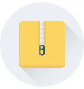 压缩文件压缩文件矢量图标照片