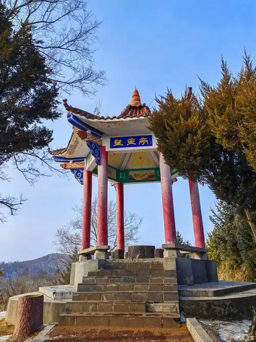 【图】冬末漫步东北小城牡丹江北山公园_宁夏论坛_汽车之家论坛