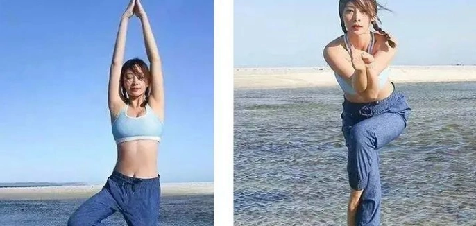 李冰冰瑜伽照,女人味十足!好的身材是女人最好的武装!