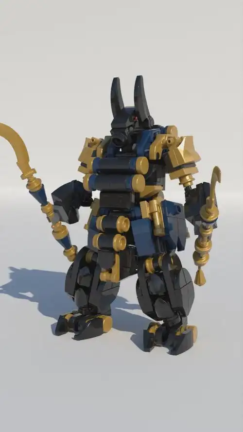 小型的乐高机甲阿努比斯