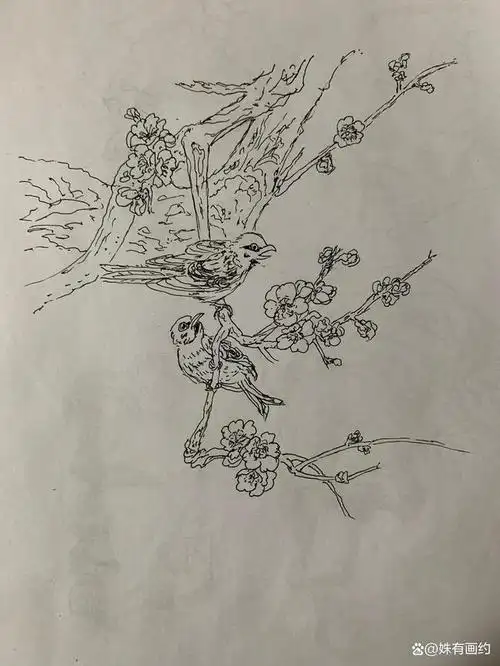 因为临近年关,闲杂事多,画速写也有点腻烦,就换换口味,画一些钢笔画.