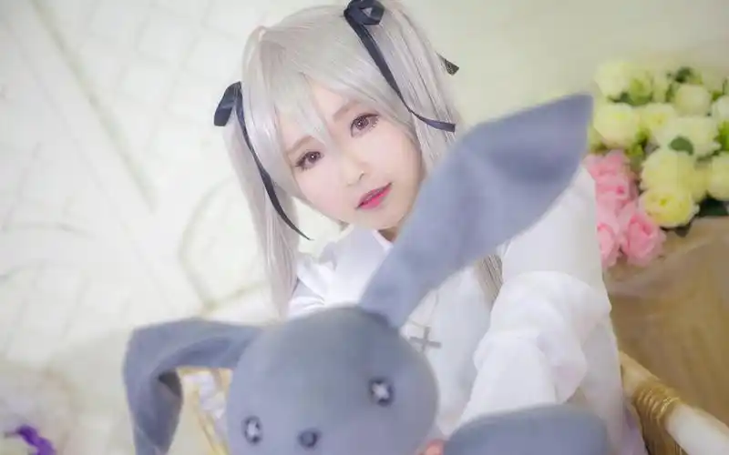 缘之空春日野穹cosplay唯美写真高清壁纸