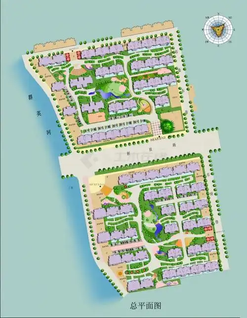 小区总平面规划图
