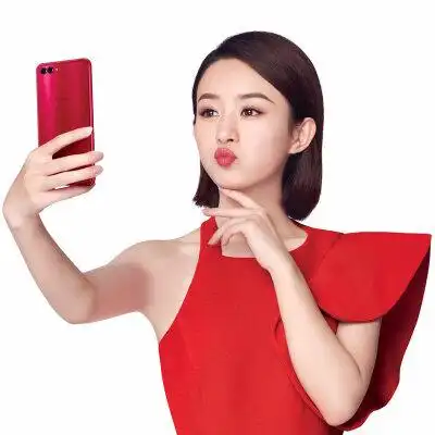 赵丽颖荣耀手机代言