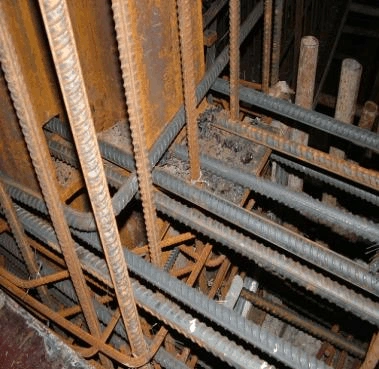 型钢混凝土结构转换层施工工法