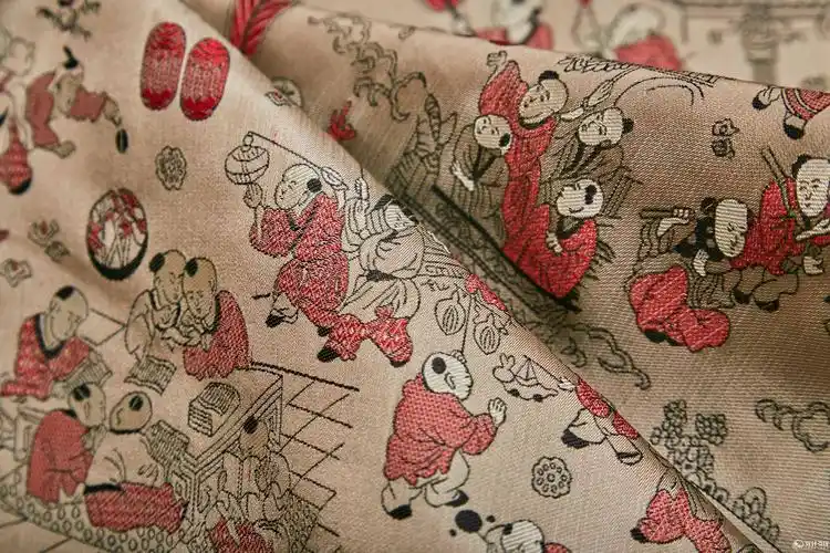 百子图千年宋锦