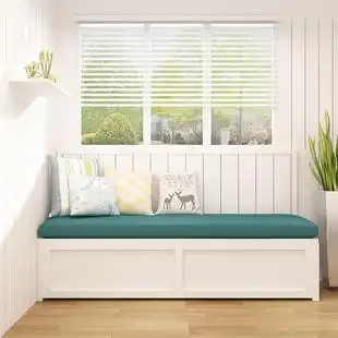 卡座沙发家用靠墙储物柜北欧简约现代小户型餐厅转角实木卡座定制