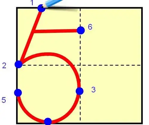 规范书写数字,老师看了直夸