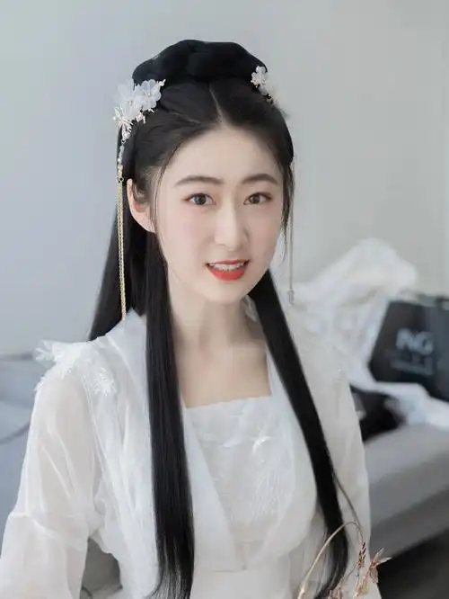 太仙了小龙女即视感75桃花季汉服妆造60