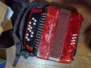 格兰德8贝司 22键 巴扬手风琴 儿童 小学生使用 入门