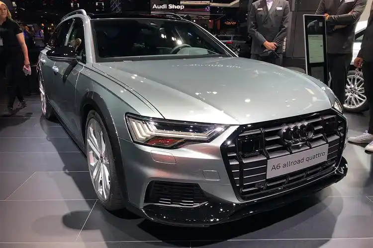 2019法兰克福车展全新奥迪a6allroad实车亮相