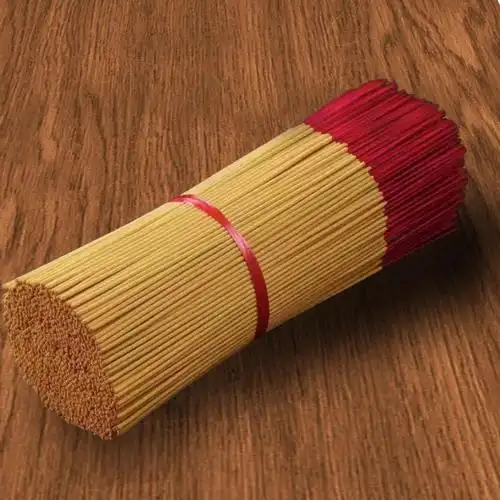 佛香家用檀香祈福拜神祈愿平安发财观音财神寺庙烧香用竹签香 本色 2