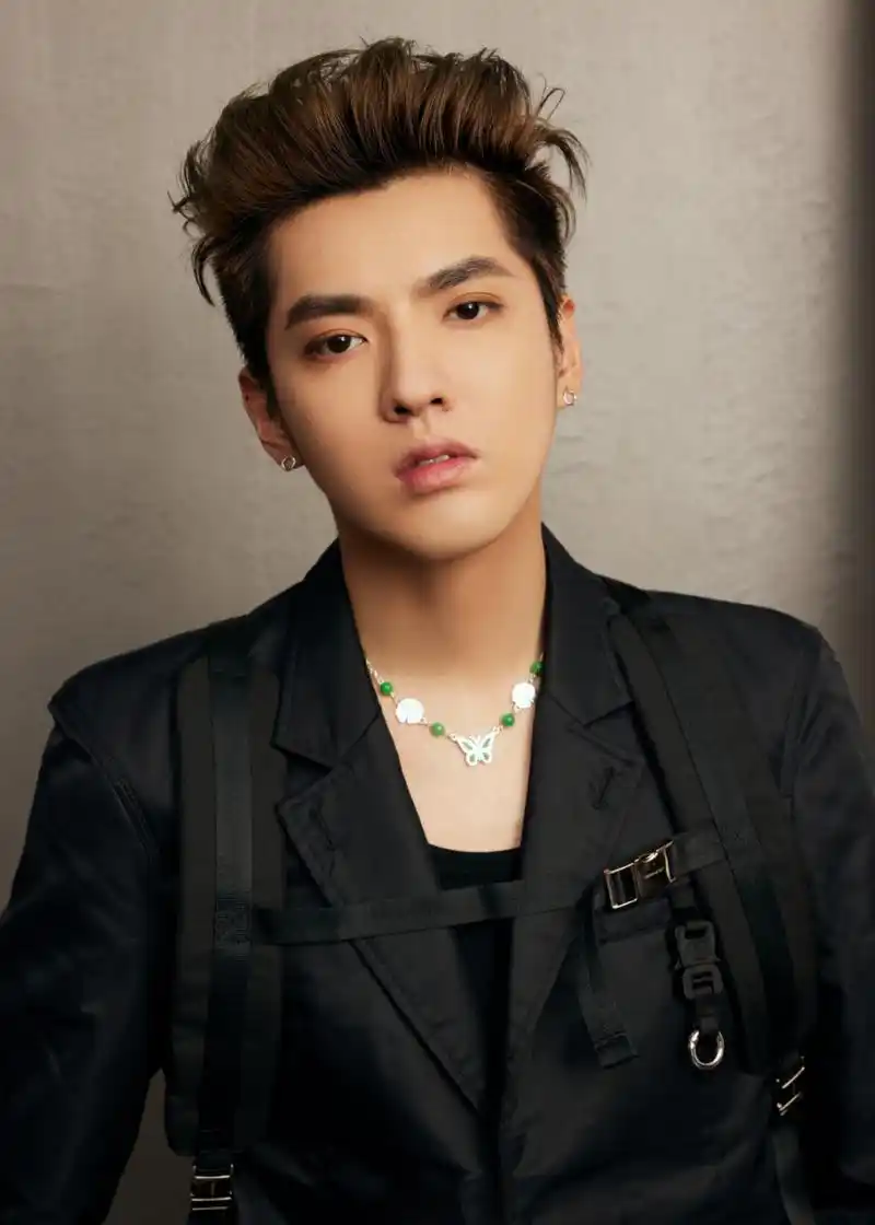 吴亦凡的生活照,一律不苟言笑.是真酷还是摆拍?