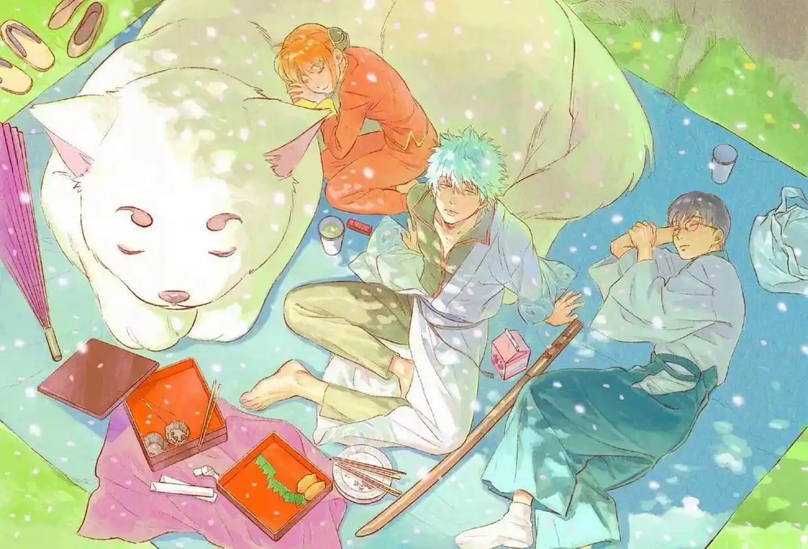 永远的万事屋,最好的三人组78|||#插画# #绘画# #动漫