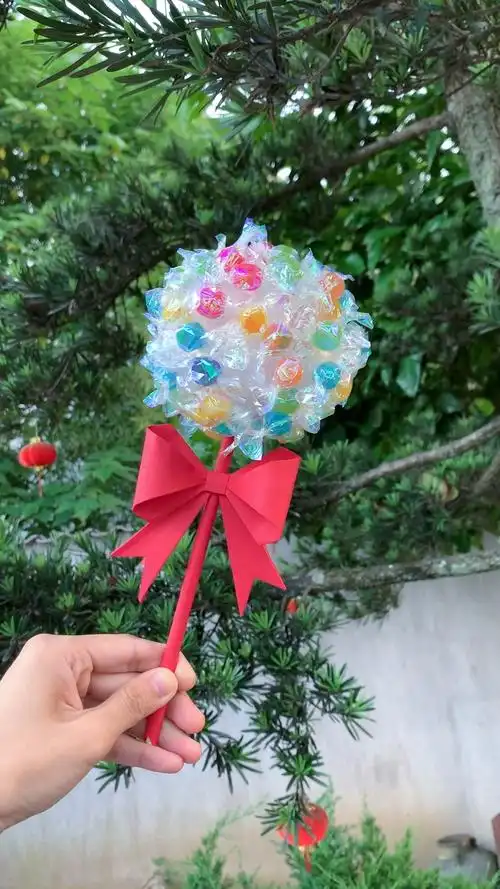 六一儿童节送给小朋友的超大棒棒糖简单又好看