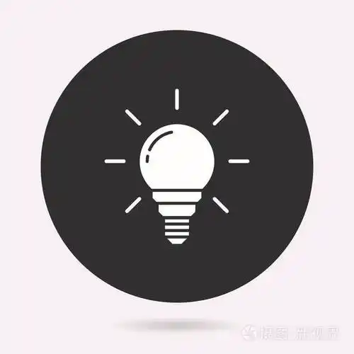 照明图标矢量插图隔离用于图形和网页设计的简单象形文字