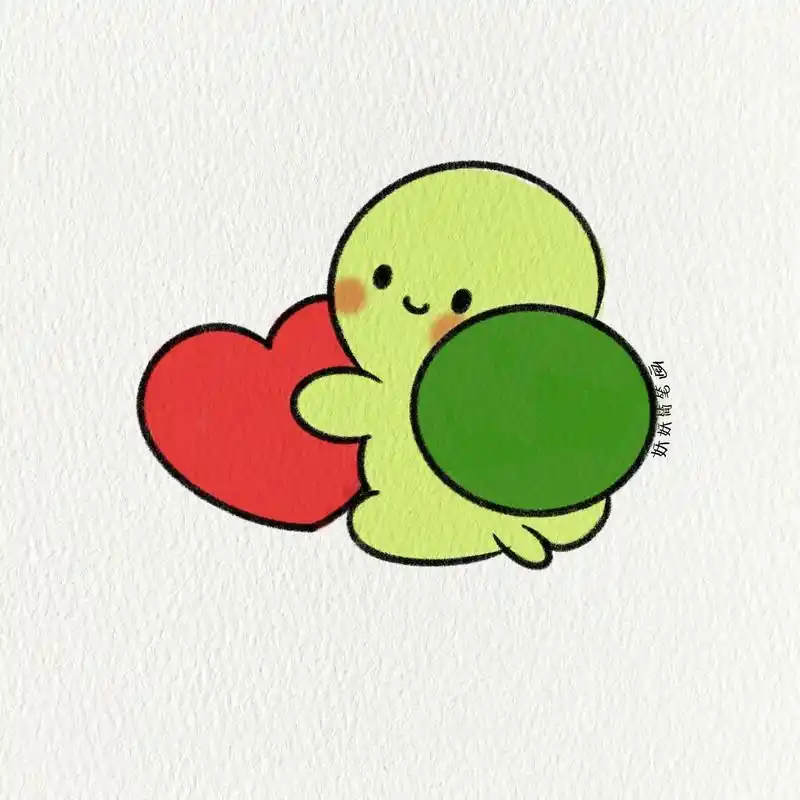 这么可爱的小乌龟赶快画给你喜欢的人#图文热点来 - 抖音