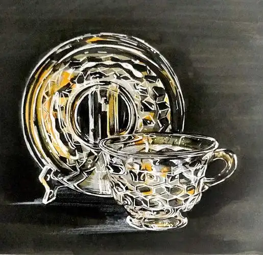 玻璃材质马克笔表达