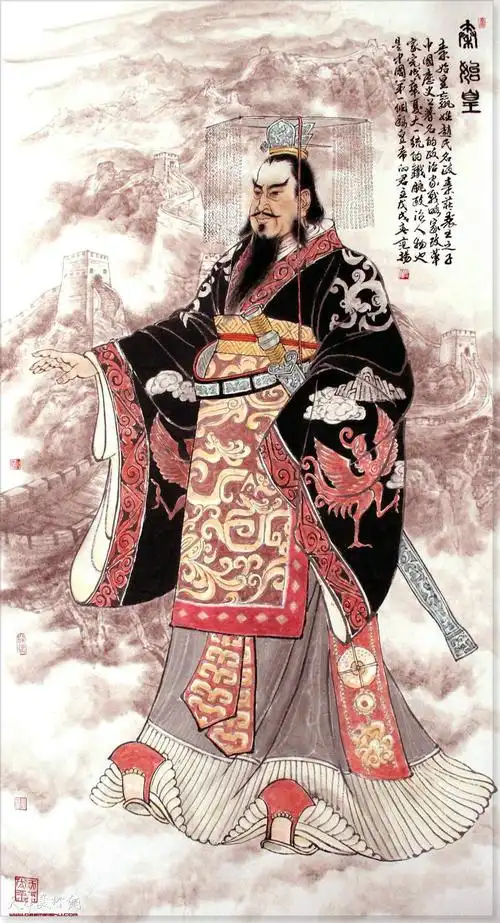 范扬作品:秦始皇范扬作品:王羲之爱鹅图范扬作品:忠义千秋范扬作品