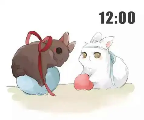 忘羡q版简笔画兔子