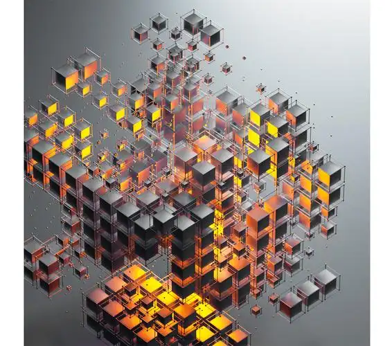 10月 几何体-立方体方块概念创意|三维|场景|id一叶知秋 - 原创作品