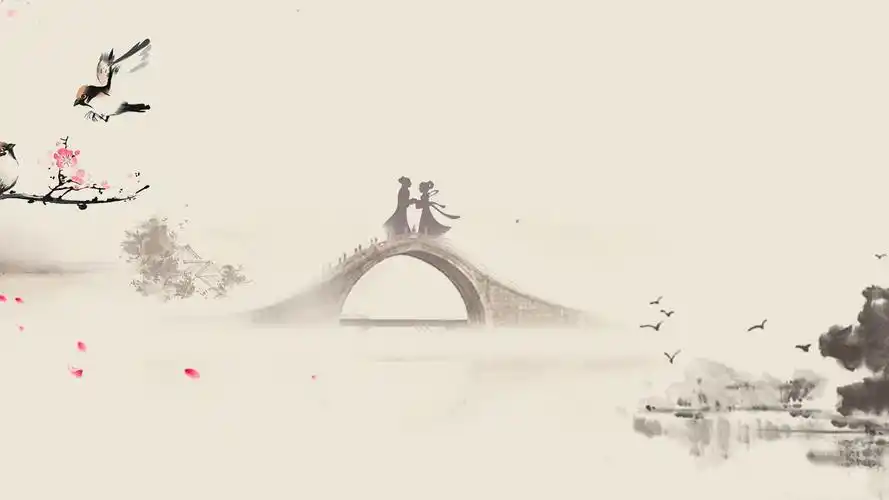 爱情七夕情人节牛郎织女鹊桥相会壁纸壁纸