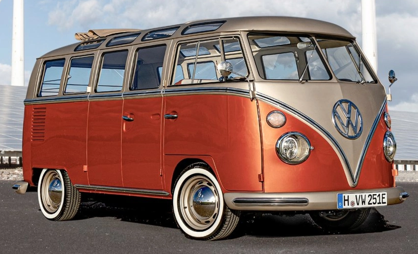 大众经典"面包车"回归,续航200km,外观复古