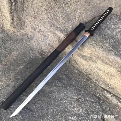 冷兵器弹簧钢一体直刀,鉴赏