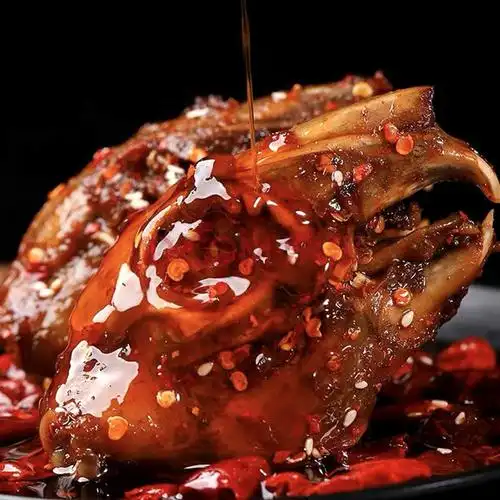 双流老妈兔头香辣兔肉美食小吃零食四川特产 港荣 麻辣兔头105g*1袋